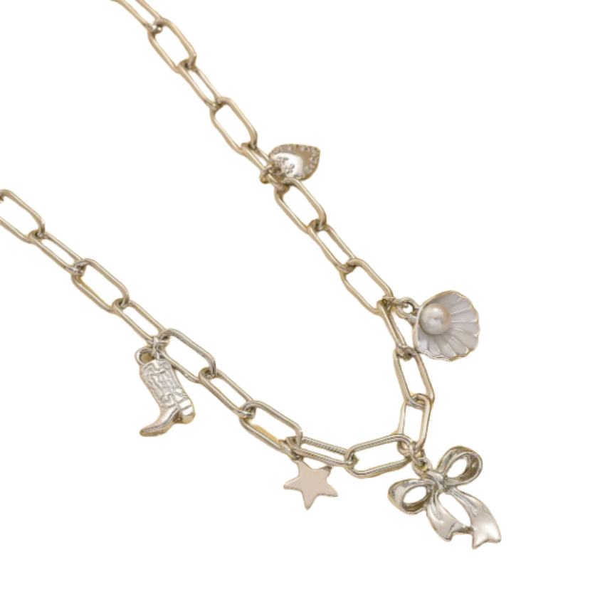 Silver Sweetheart Necklace