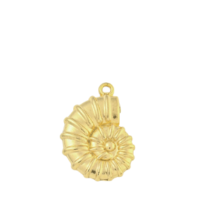 Spiral Shell Charm